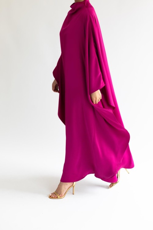 Robe Arya fushia