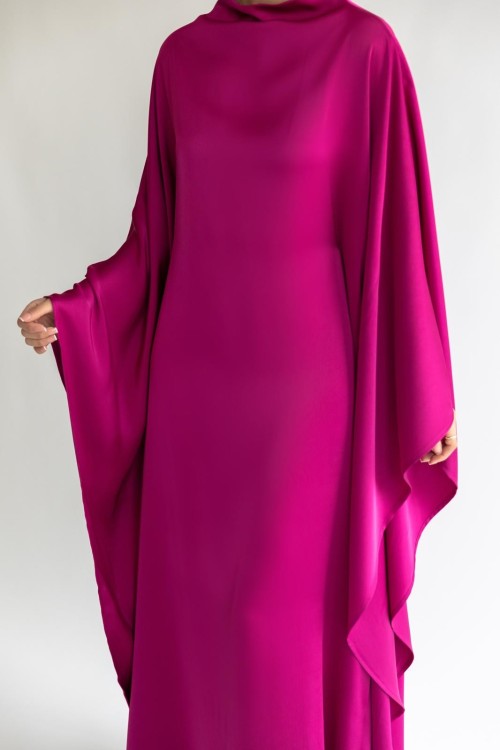 Robe Arya fushia