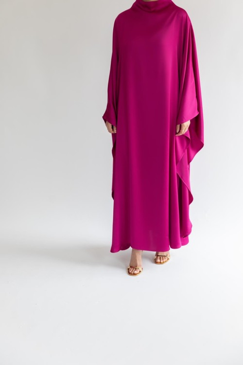 Robe Arya fushia