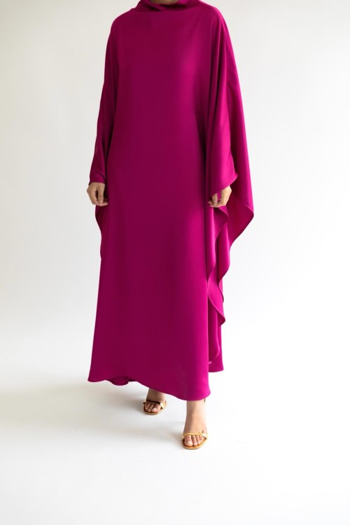 Robe Arya fushia