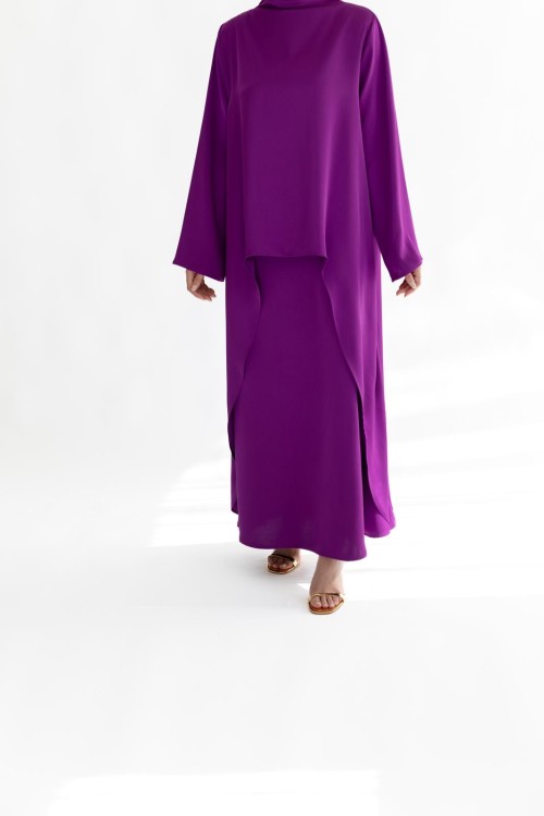 Ensemble Ambre violet