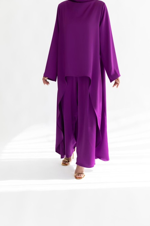 Ensemble Ambre violet