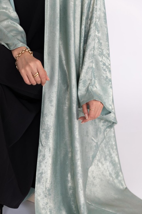 Abaya Dana vert sauge