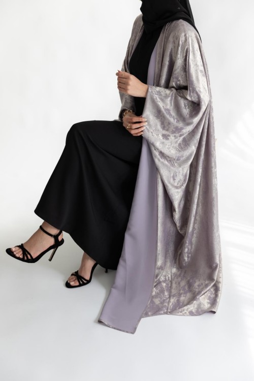 Abaya Dana lilas