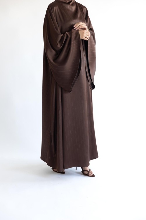 Robe Queen  chocolat