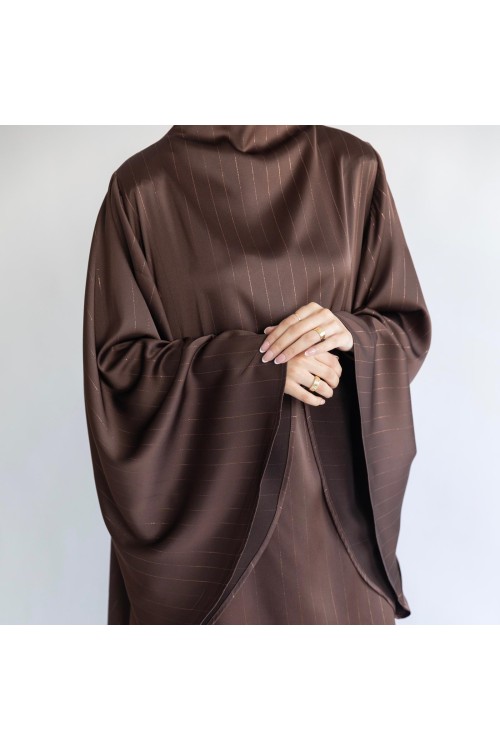 Robe Queen  chocolat