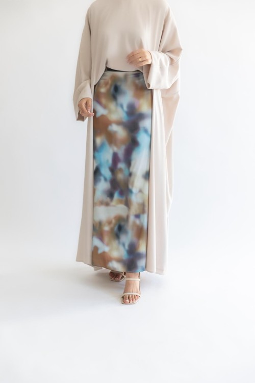 Jupe Malaysia Imprimée blue