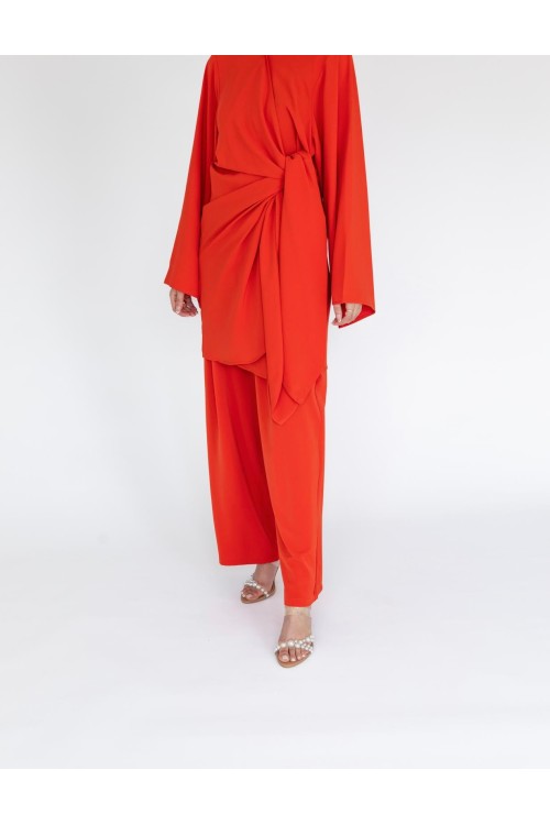 Ensemble Anita orange