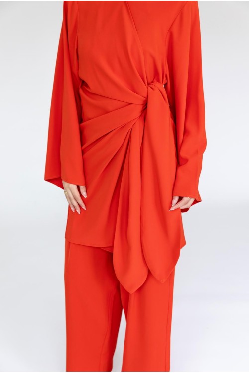 Ensemble Anita orange