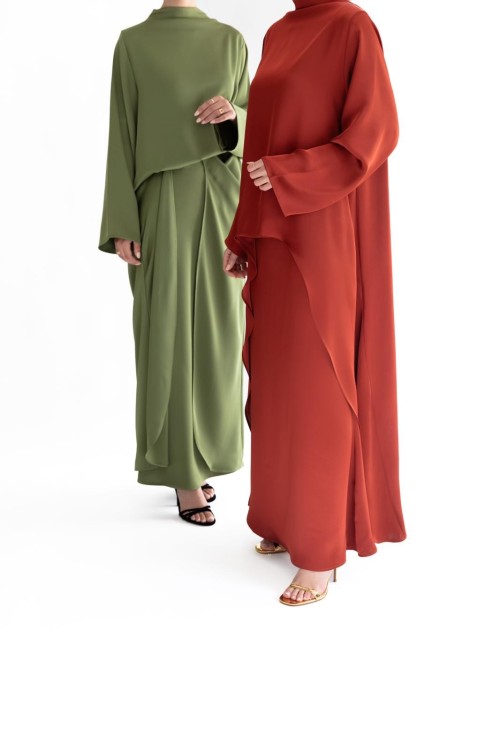 Ensemble Ambre olive