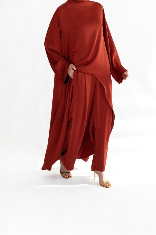 Ensemble Ambre terracotta