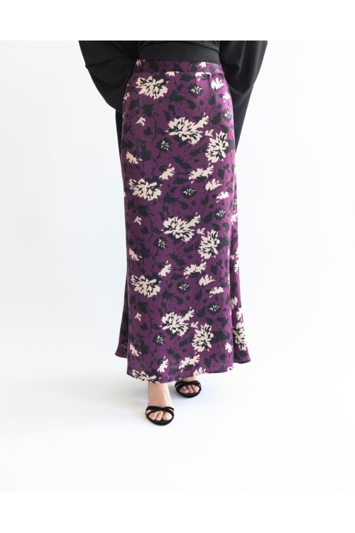 Jupe Malaysia Imprimée violette