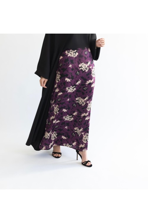 Jupe Malaysia Imprimée violette