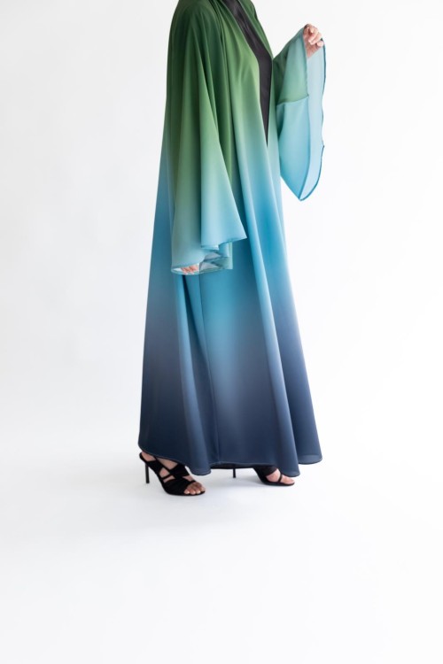 Abaya Alyna verte