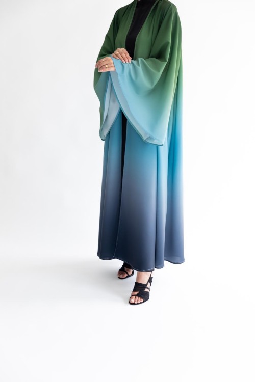 Abaya Alyna verte