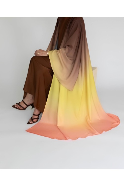 Abaya Alyna jaune
