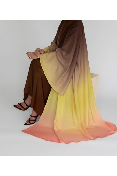 Abaya Alyna jaune