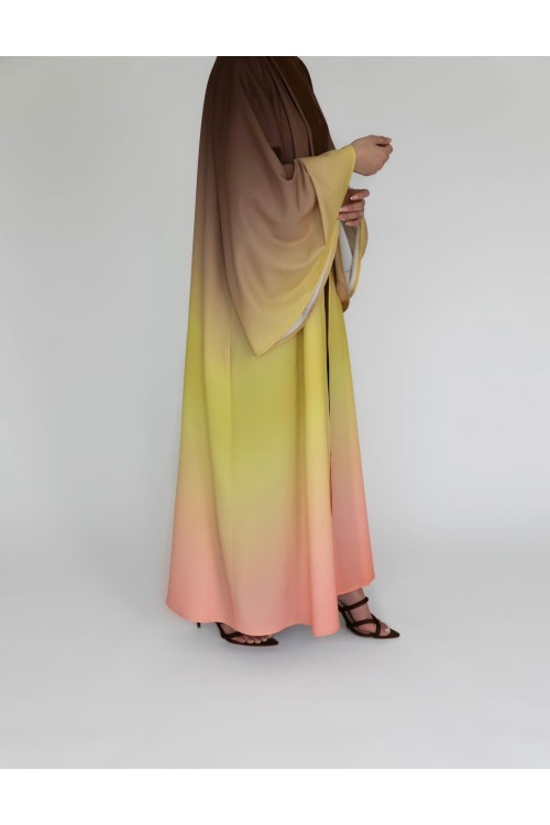 Abaya Alyna jaune