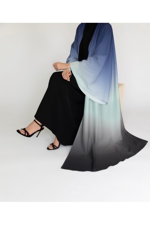 Abaya Alyna bleu