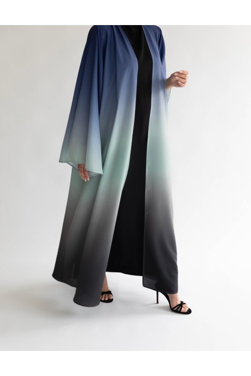 Abaya Alyna bleu