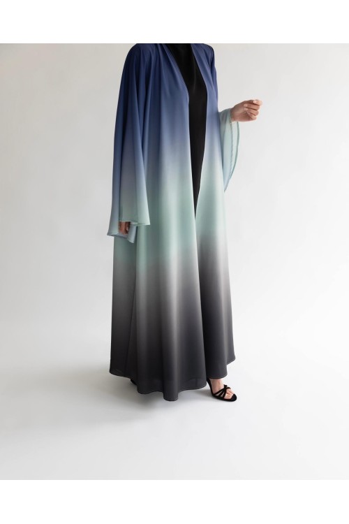 Abaya Alyna bleu