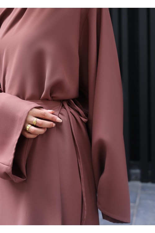 Robe Beatriz cannelle