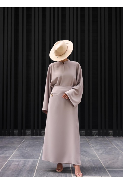 Robe Beatriz greige