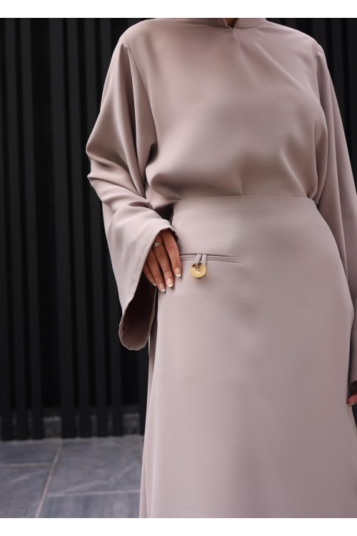 Robe Beatriz greige
