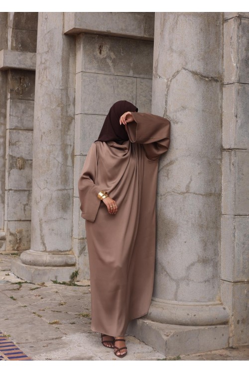 Robe Anais taupe