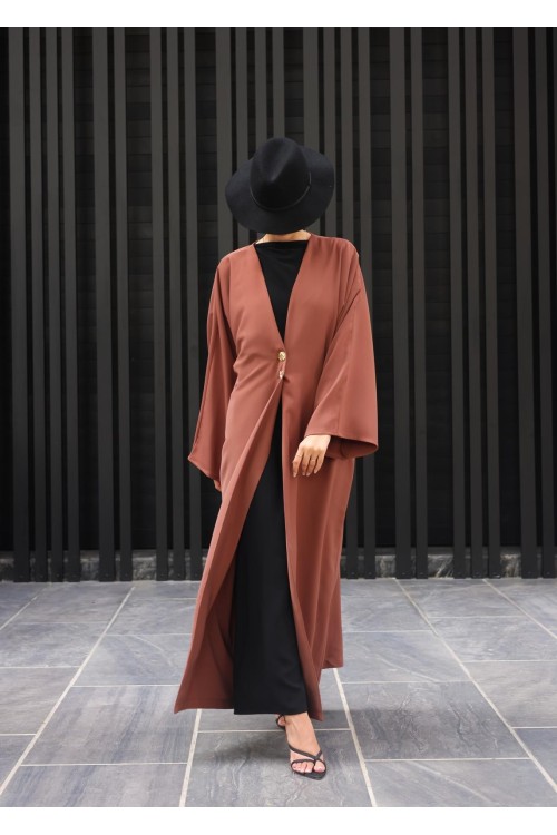 Abaya Tara cannelle