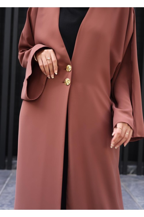 Abaya Tara cannelle