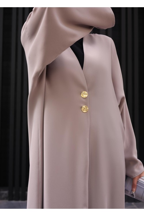 Abaya Tara greige