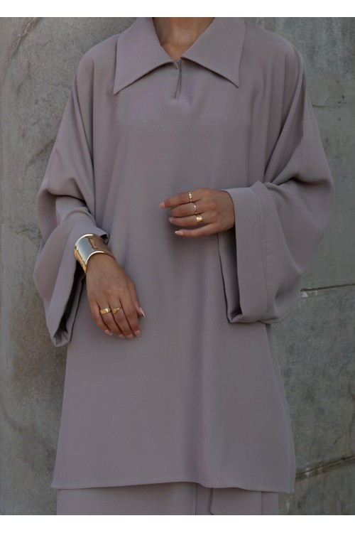 Chemise Lina greige