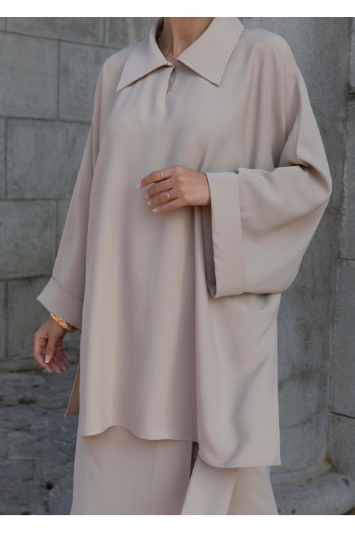Chemise Lina beige
