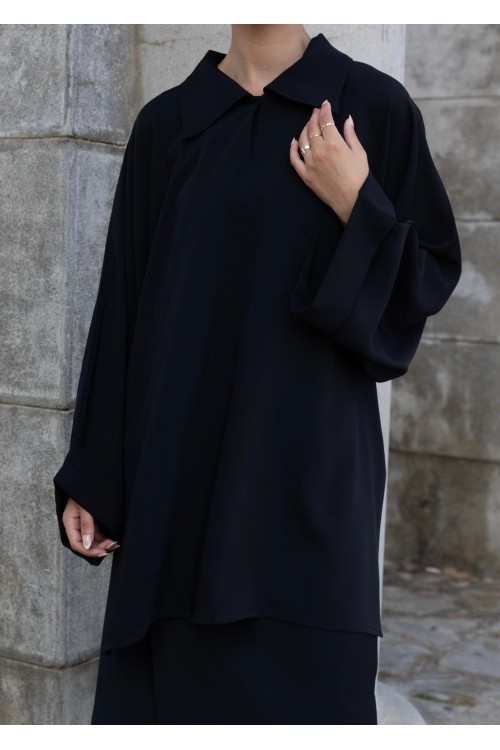 Chemise Lina noir
