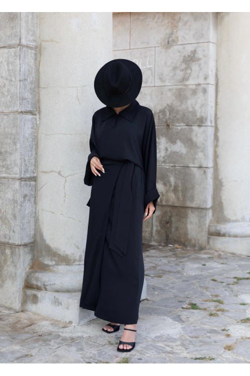 Chemise Lina noir
