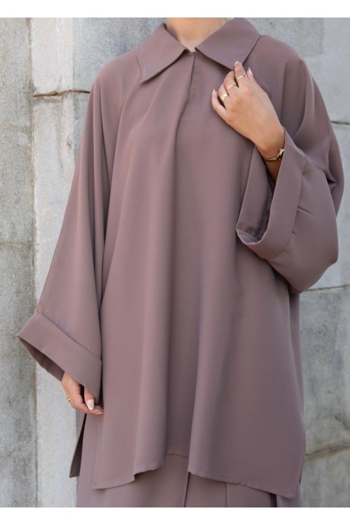 Chemise Lina mokka