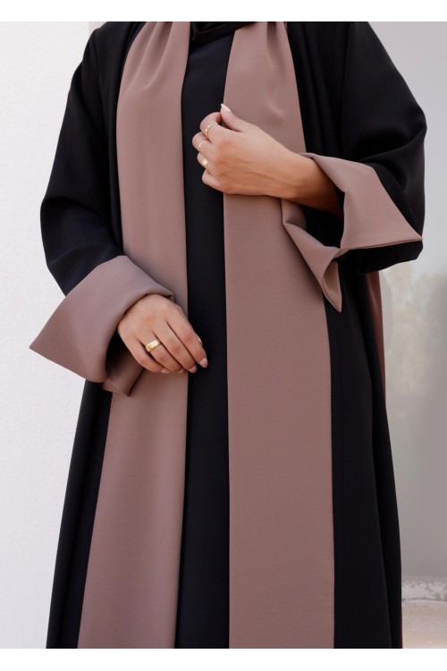 Abaya Nyna Marron