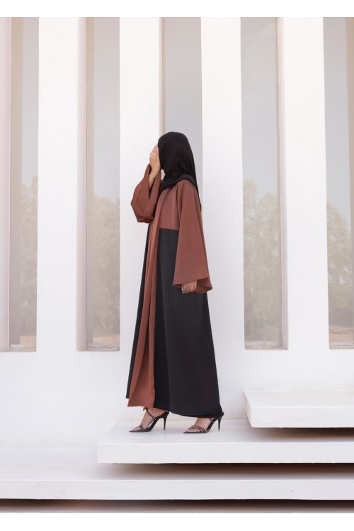 Abaya Maïla marron