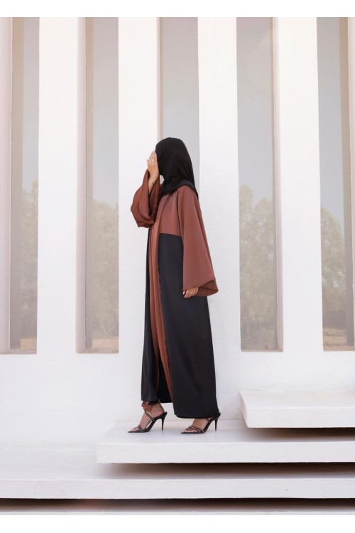 Abaya Maïla marron