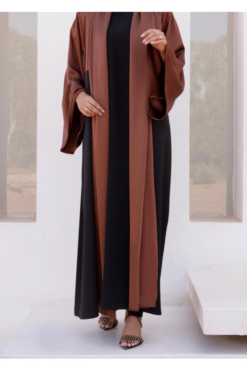 Abaya Maïla marron