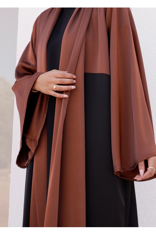Abaya Maïla marron