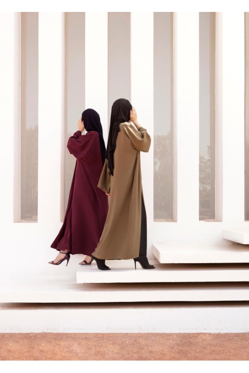Abaya Tara burgundy