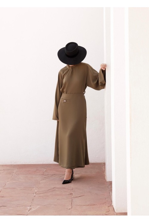 Robe Beatriz olive