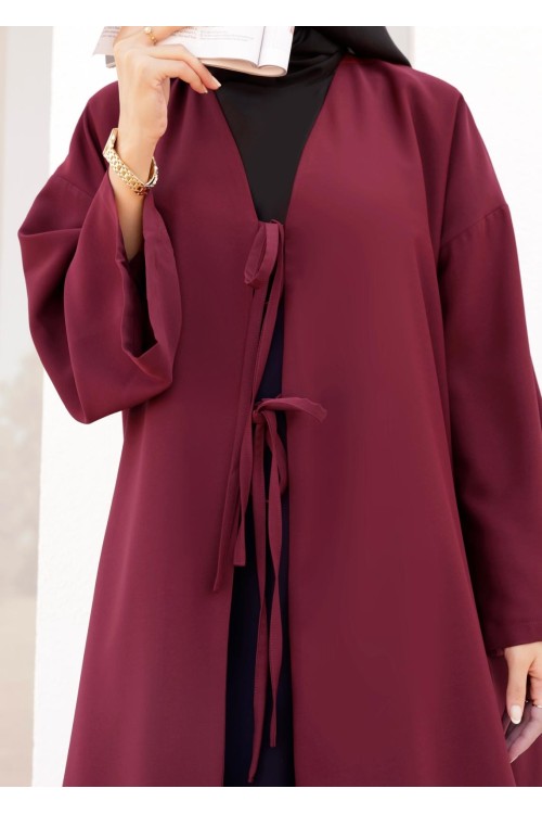 Abaya Louise burgundy