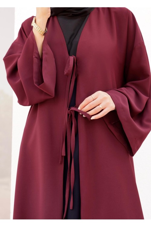 Abaya Louise burgundy