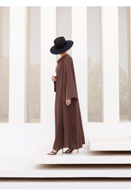 Robe Anais marron
