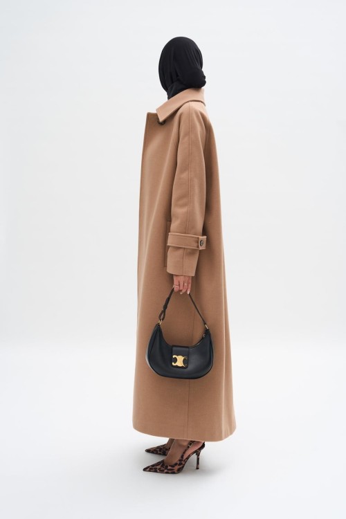 Manteau Wool noisette