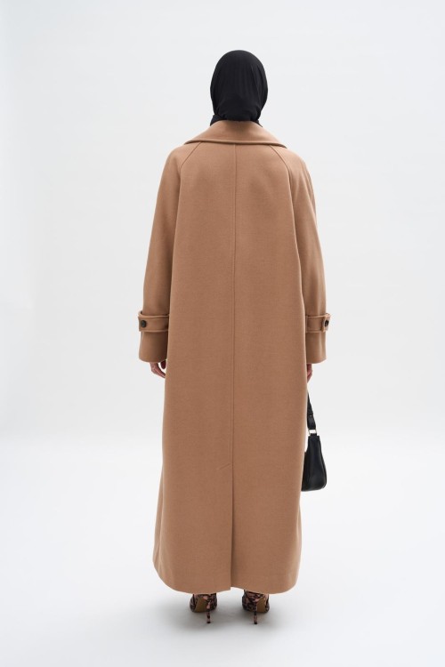 Manteau Wool noisette