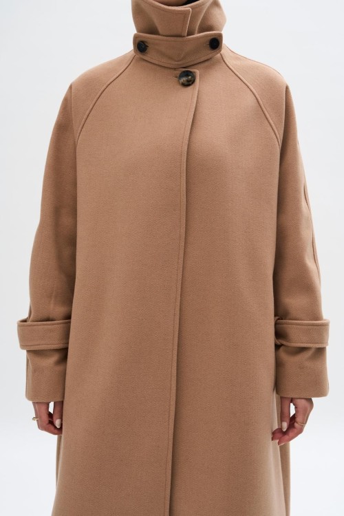 Manteau Wool noisette